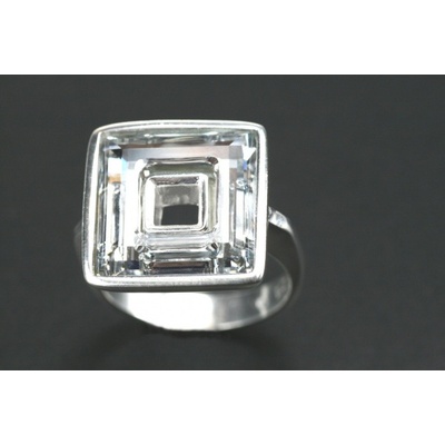 Auren se Swarovski Elements čtverec Krystal 50 534 376