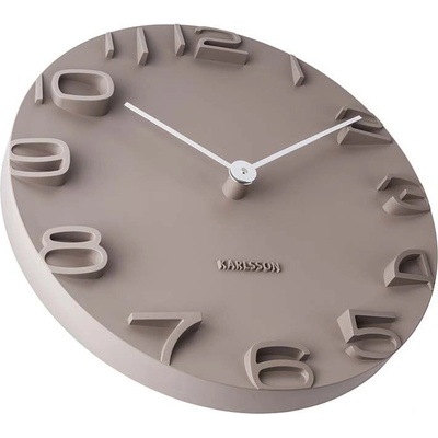 Karlsson Стенен часовник Karlsson On the Edge (KA5311GY)
