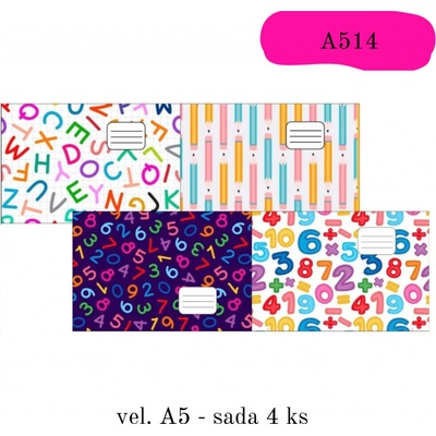 Obaly na sešity A5 A514