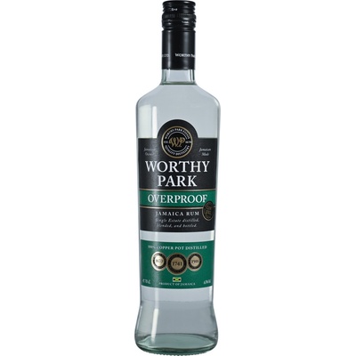 Worthy Park White Overproof 63% 0,7 l (holá láhev)