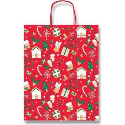 ACTIVA Vánoční papírová taška SADOCH Fantasia Christmas L