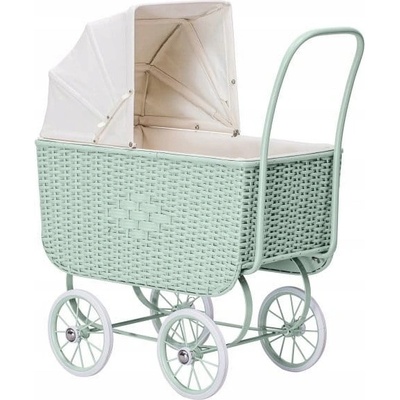 Astrup Retro z ratanu zelený