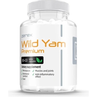 Zerex Wild Yam Premium 80 + 10 kapslí