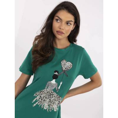 Blouse CLM-BZ-1702.89-green zelená Calimera