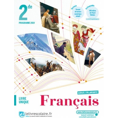 Français 2nde, édition 2019 Lelivrescolaire.fr Brožovaná