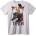NOONEBRAND Тениска Теди Цветен Кон - 6XL, White