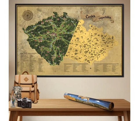 Stieracia mapa Česka