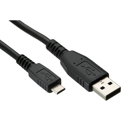 Microcig Univerzální USB-MICRO USB kabel černý