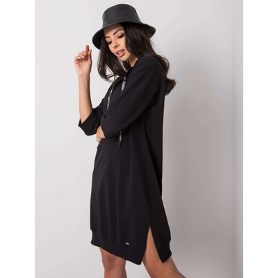 Dámske mikinové šaty RV-SK-6273.47P black