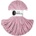 Bobbiny Junior 3 mm 100 m Dusty Rose юта (SX-E174)