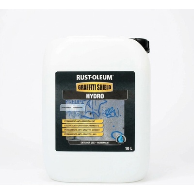 RUST-OLEUM Antigraffiti Hydro - trvalý antigraffiti náter na vodnej báze Balenie: 10 L, Farba: Transparent