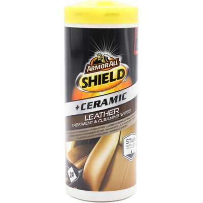 Armor All Shield Keramická ochrana a starostlivosť o kožu Utierky 24 ks