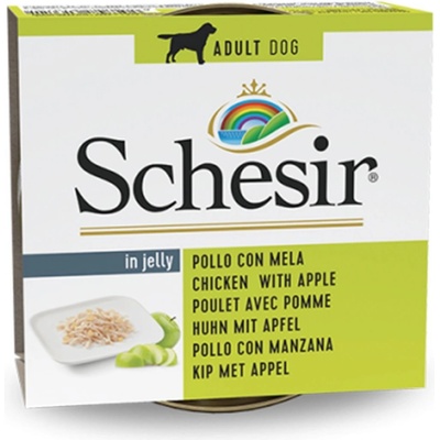 Schesir Dog Adult Kuracie s jablkom 150 g