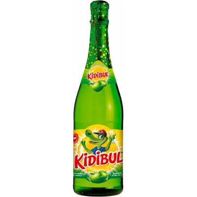 Kidibul Dětský šumivý nápoj 100% jablko 0,75 l
