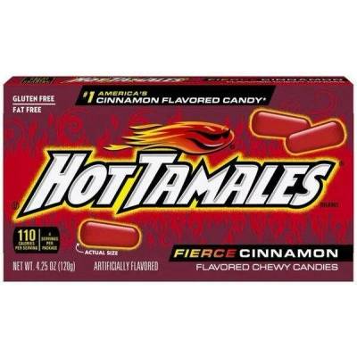Hot Tamales žvýkací bonbony s příchutí skořice 120 g
