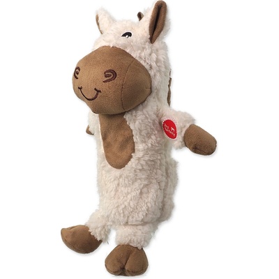 Dog Fantasy Snuggle hračka zvieratko s pet fľašou 26 cm