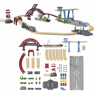 Playtive železnice Přístav – Zboží Dáma