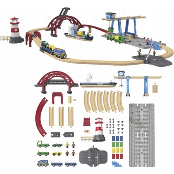 Playtive železnice Přístav
