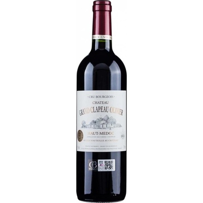 Château Grand Clapeau Olivier Haut-Médoc suché červené 2020 14% 0,75 l (holá láhev)