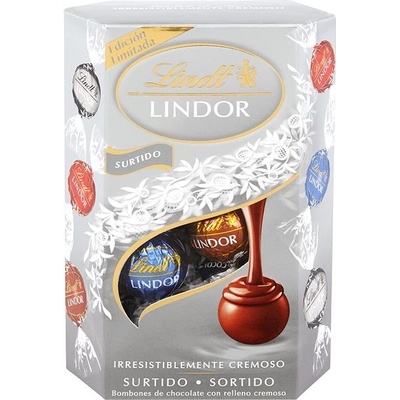 Lindt Lindor Assorted Silver 200 g