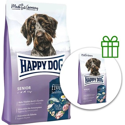 Happy Dog Fit & Vital Senior 12 кг + 3 кг БЕЗПЛАТНО