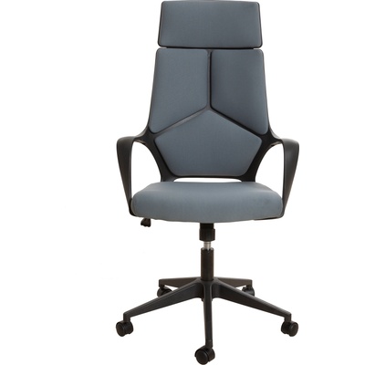 Директорски стол Force Black, текстил, Tilt механизъм, до 120 kg, сив (4010140258)