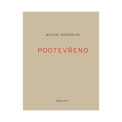 Pootevřeno - Michal Maršálek