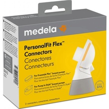 Medela 2x Konektor PersonalFit Flex Solo Swing Maxi bílý