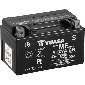 YUASA 6Ah 105A YTX7A
