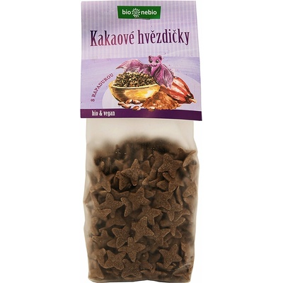 BioNebio Bio kakaové hviezdičky s RAPADURA 150g