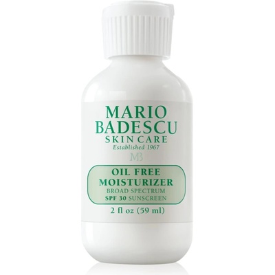 Mario Badescu Oil Free Moisturizer антиоксидантен крем за лице не съдържа олио SPF 30 59ml