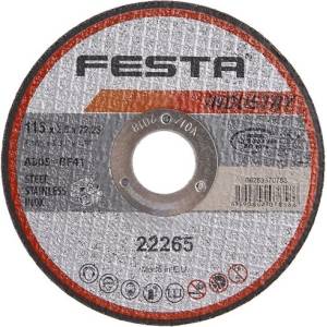 FESTA Диск за рязане INDUSTRY за метал 115x2.5x22.2 мм 22265.03 (22265.03)