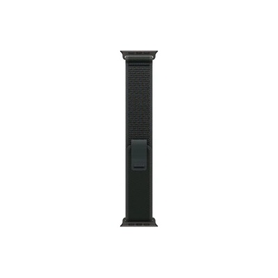 Apple Watch 49mm Loop: Black Trail Loop - S/M - Black Titanium Finish (myq53zm/a)