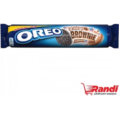 OREO Бисквити Oreo Шоко брауни 154 гр