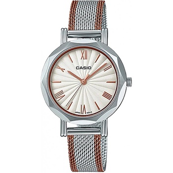 Casio Дамски аналогов часовник Casio - LTP-E411MSR-7ADF (LTP-E411MSR-7ADF)