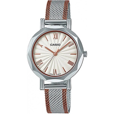 Casio Дамски аналогов часовник Casio - LTP-E411MSR-7ADF (LTP-E411MSR-7ADF)