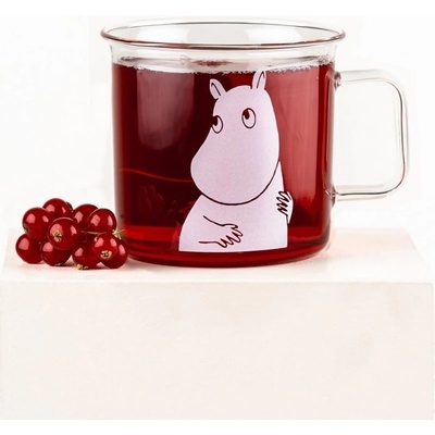 Moomin Skleněný hrnek clear Muurla Finsko 350 ml