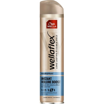 Wellaflex Instant volume boost 4 lak pre objem vlasov 250 ml