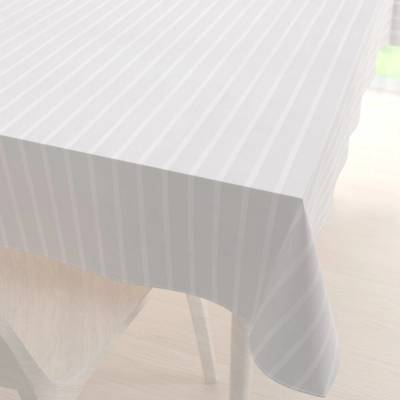 Biante damašek ubrus DM-002 Bílý proužky 6 a 24 mm 50x100 cm