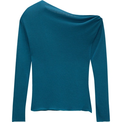 Pull&Bear Тениска синьо, размер XL
