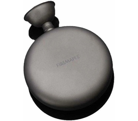 FIRE MAPLE ASH TITANIUM HIP FLASK 170ML
