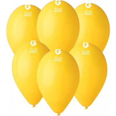 Gemar #002 Balónek 26 cm 10" žlutý