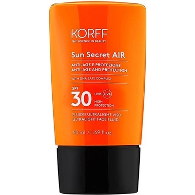 KORFF Sun Secret Ultraľahký pleťový fluid SPF 30 50 ml