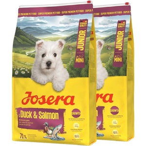 Josera Dog Mini Junior Duck & Salmon 2 x 10 kg