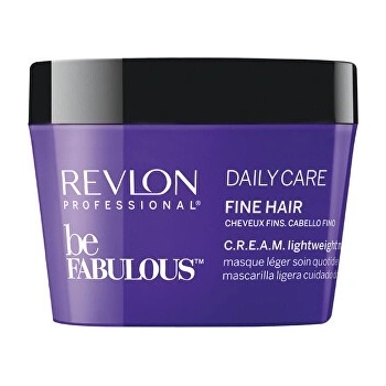 Revlon Be Fabulous Lightweight Mask lehká výživná maska pro jemné vlasy 200 ml