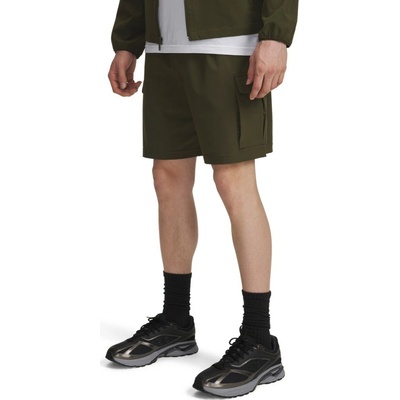 Under Armour VIBE WOVEN CARGO shorts zelené 1386560-308