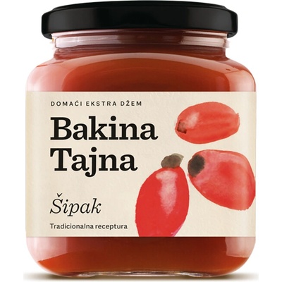 Bakina Tajna džem šípek 375 g
