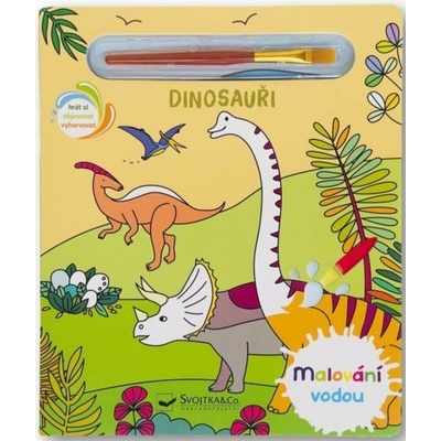 Malování vodou Dinosauři