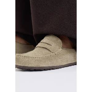Birkenstock Велурени чехли Naples Wrapped LEVE - answear - 273,62 лв