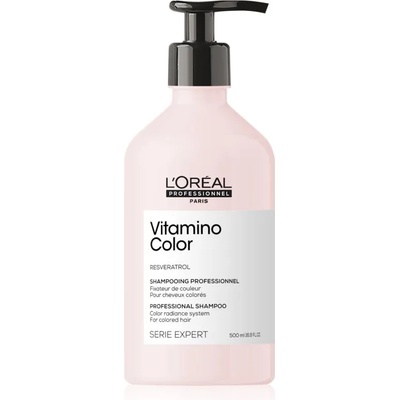 L'Oréal Serie Expert Vitamino Color шампоан за блясък за боядисана коса 500ml